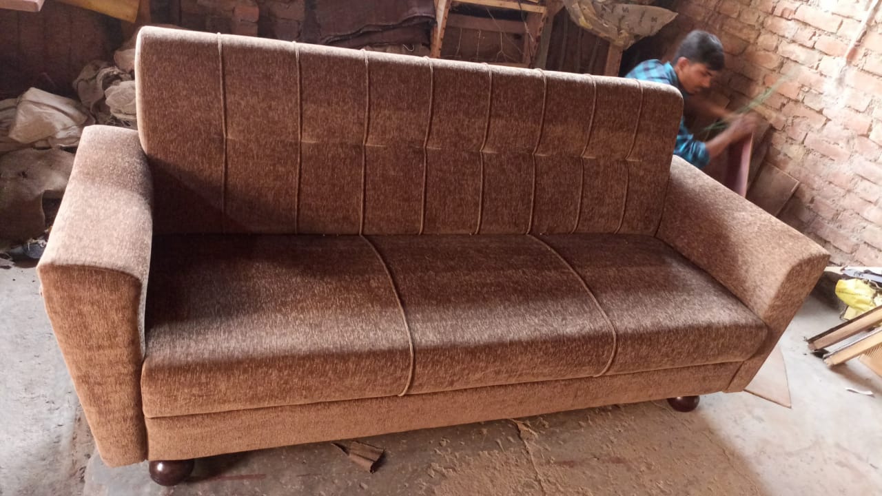 Custom sofa upholstery work